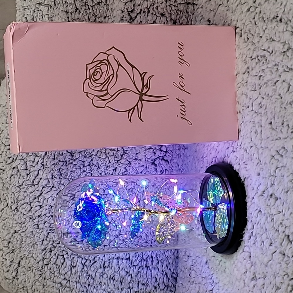 New, LED Rose Light Lamp